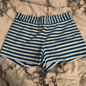 J crew elastic waistband shorts